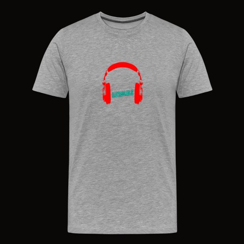 rote kopfhörer - Männer Premium T-Shirt