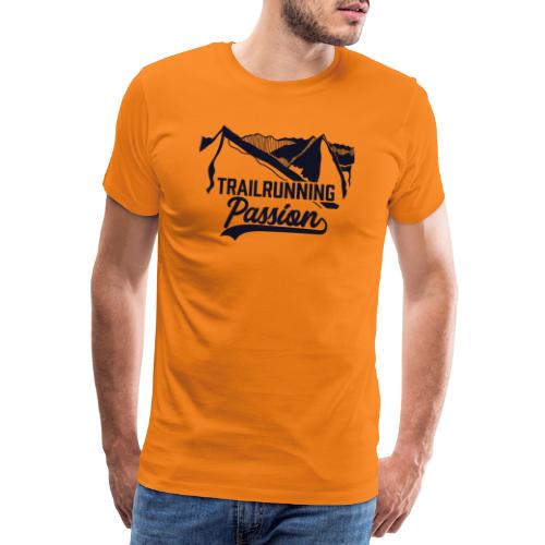 Trailrunning Passion Series - blanko - Männer Premium T-Shirt