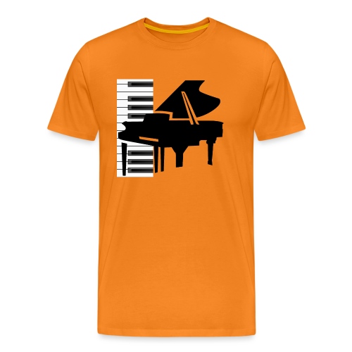 Klavier 01 - Männer Premium T-Shirt