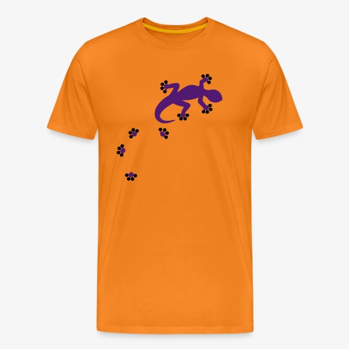 Gecko - 2c - Männer Premium T-Shirt