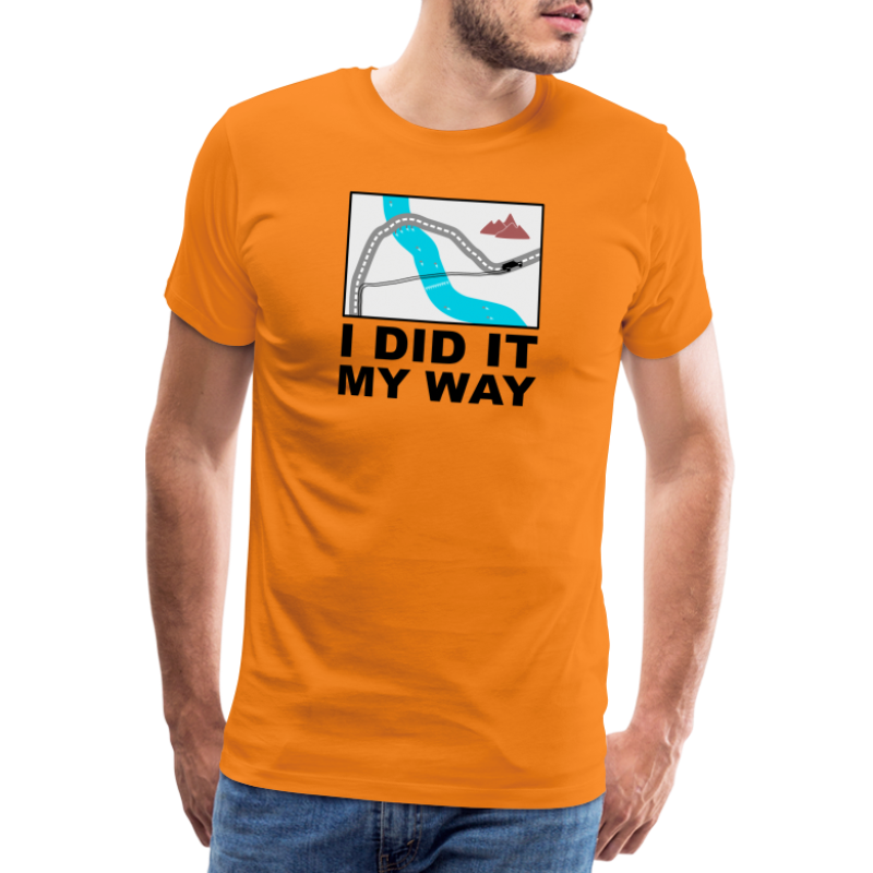 I did it my way - Offroad Design - Männer Premium T-Shirt