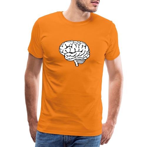Mądrość mózgu - Koszulka męska Premium