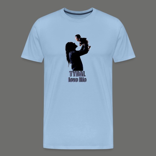 TYDAL KAMAU love life - Männer Premium T-Shirt