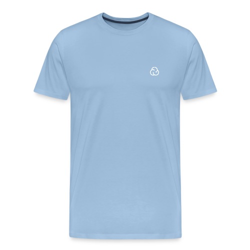 Kulte • Minimalistisches weißes Logo - Männer Premium T-Shirt