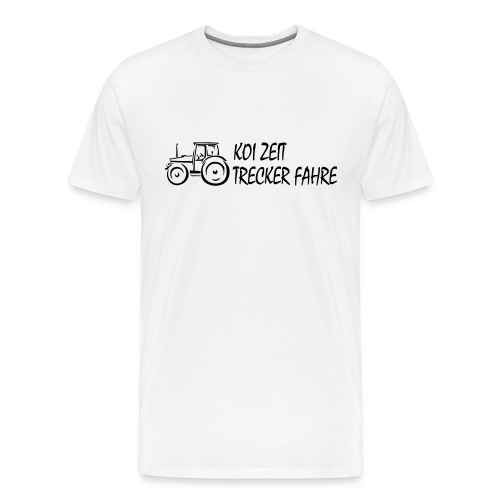 KoiZeit - Trecker - Männer Premium T-Shirt