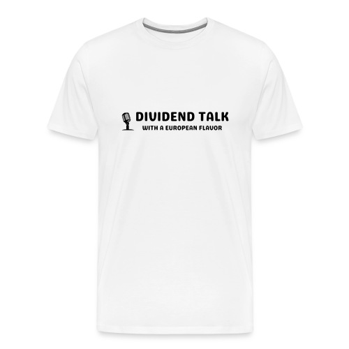 Dividend Talk Podcast - Collectors Item | Black - Men's Premium T-Shirt