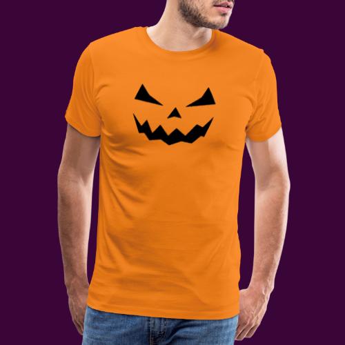 pumpkin face - Maglietta Premium da uomo
