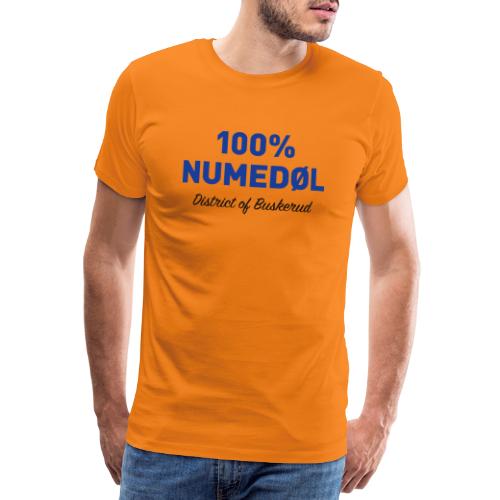 Hundre prosent numedøl - District of Buskerud - Premium T-skjorte for menn