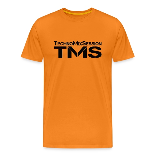 TMS-TechnoMixSession (Black) - Männer Premium T-Shirt