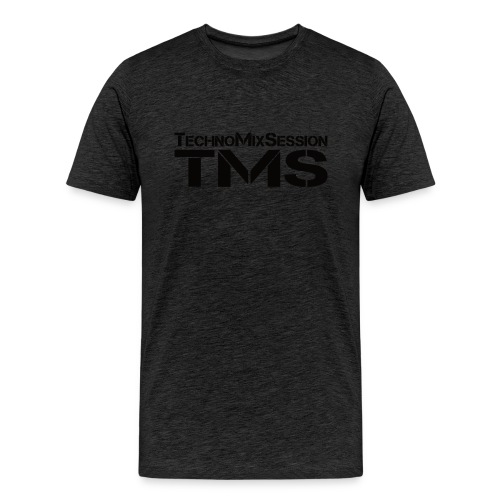 TMS-TechnoMixSession (Black) - Männer Premium T-Shirt