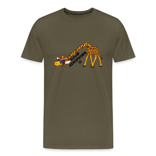 Akrophobie / Höhenangst - Männer Premium T-Shirt