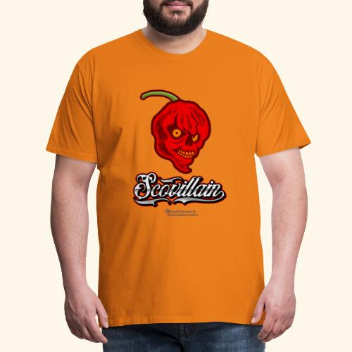 Chili Design Chilihead Scovillain - Männer Premium T-Shirt