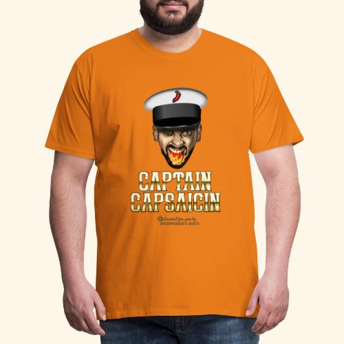 Captain Capsaicin Chili T-Shirt - Männer Premium T-Shirt