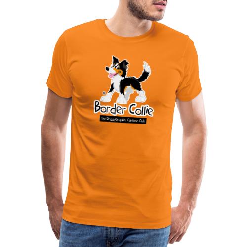 CartoonClub Border Collie Trico - Men's Premium T-Shirt
