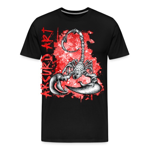 Knochentierchen Skorpion - Männer Premium T-Shirt