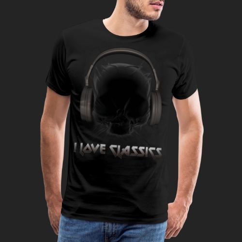 I love classics Black - T-shirt Premium Homme