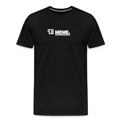 LE MEME - Premium-T-shirt herr