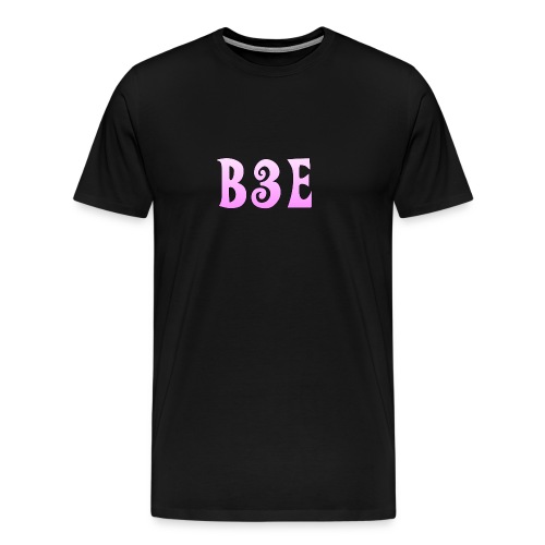 B3E: Logo - Pink - Men's Premium T-Shirt
