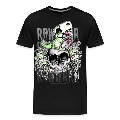 RAWWRR von Absurd ART - Männer Premium T-Shirt