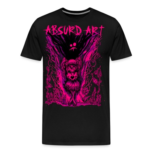 Symbiose Pink von Absurd ART - Männer Premium T-Shirt