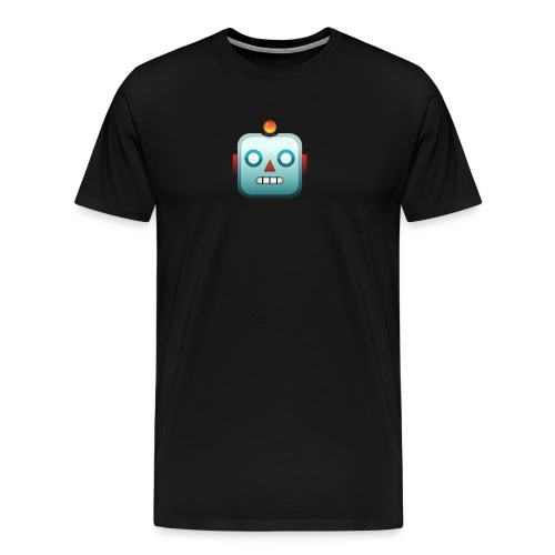 Robot Emoji - Mannen Premium T-shirt