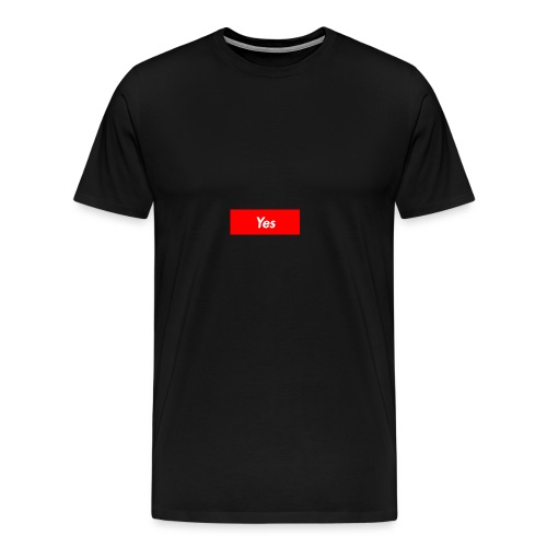 Yes - Men's Premium T-Shirt