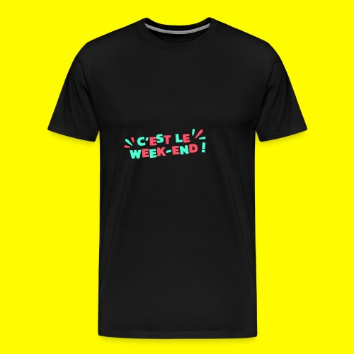SnapShirt c'est le week-end - T-shirt Premium Homme