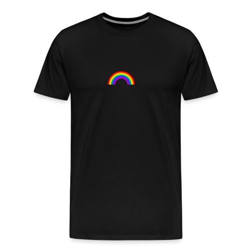 Plage Rainbow Tee - Mannen Premium T-shirt