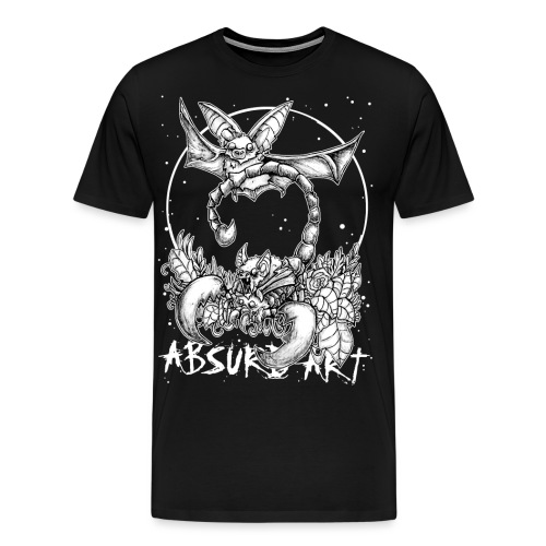 Sternzeichen Skorpion, von Absurd Art - Männer Premium T-Shirt