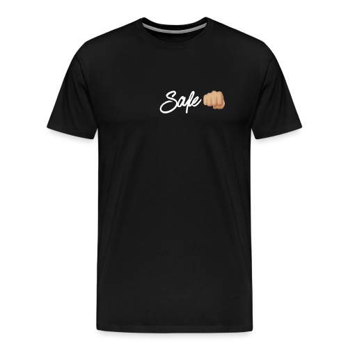 Safe White Logo - Men's Premium T-Shirt