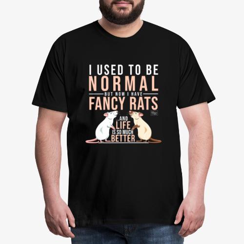 Rats Normal V - Miesten premium t-paita