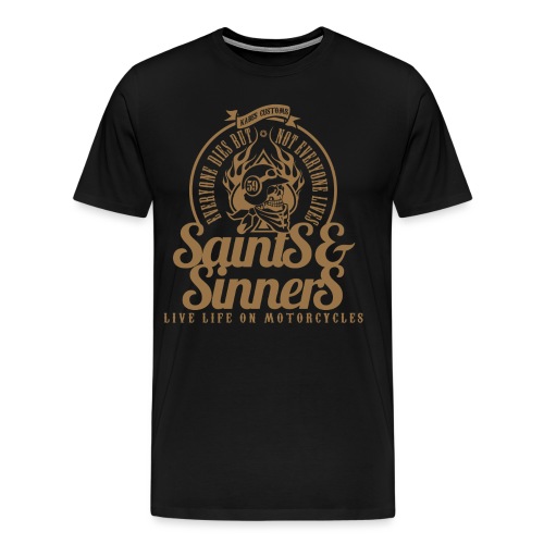 Kabes Saints & Sinners - Men's Premium T-Shirt