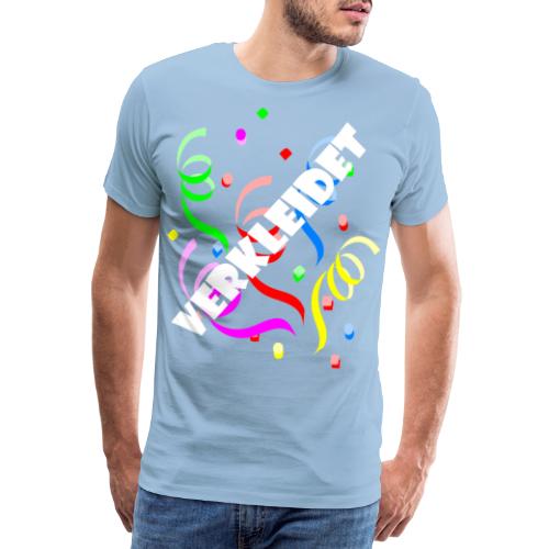 verkleidet Luftschlange Karneval Norddeutsch - Männer Premium T-Shirt