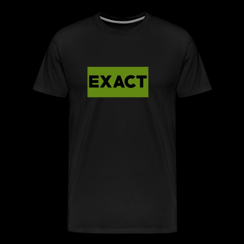 Exact Classic Green Logo - Men's Premium T-Shirt