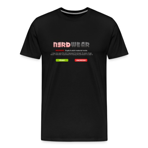 N3RD WEAR - Explicit - Männer Premium T-Shirt