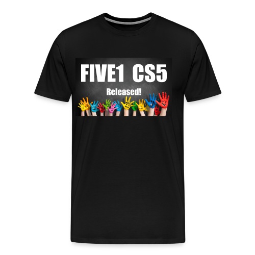 FIVE1 CS5 released jpg - Männer Premium T-Shirt