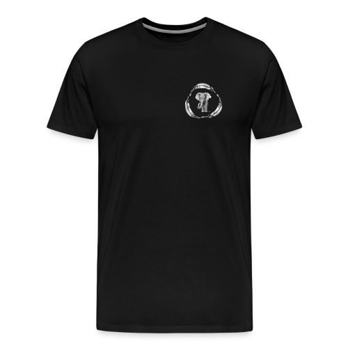 Elephant feather logo - T-shirt Premium Homme