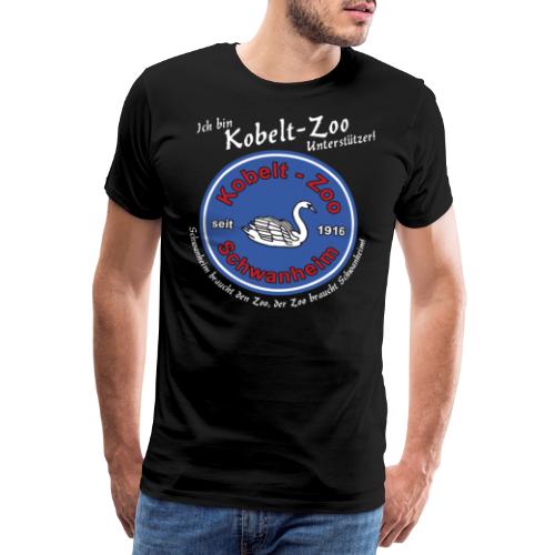 Highlanders Kobelt-Zoo Benefiz Shirt - Schwan - Männer Premium T-Shirt