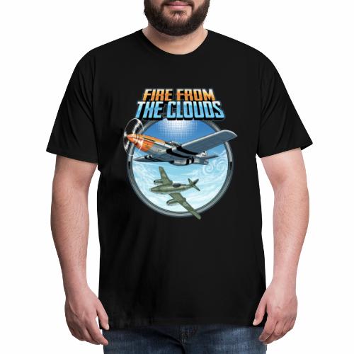 Le feu des nuages - T-shirt Premium Homme