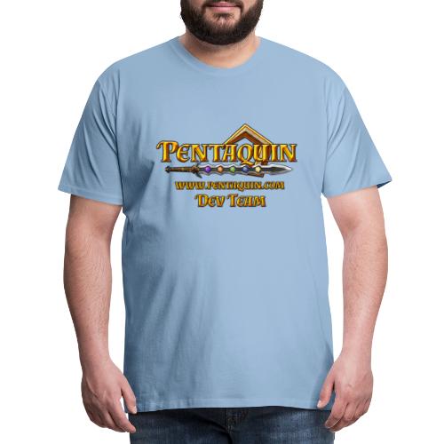 Pentaquin Logo DEV - Männer Premium T-Shirt