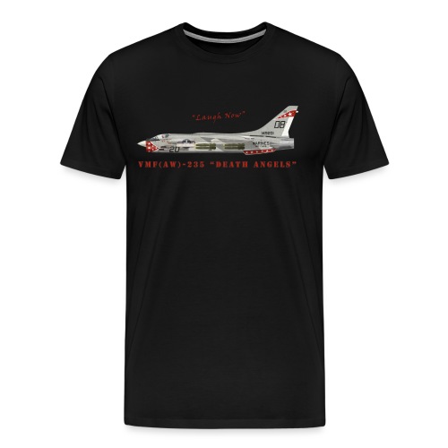 F-8 Crusader VMF-235 Death Angels - T-shirt Premium Homme
