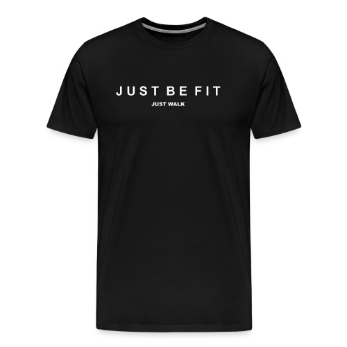 JUST BE FIT - Mannen Premium T-shirt