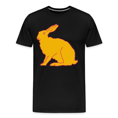 Gelber Hase - Männer Premium T-Shirt