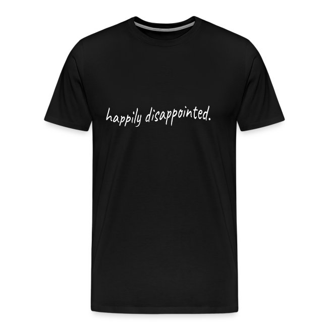 happily disappointed white