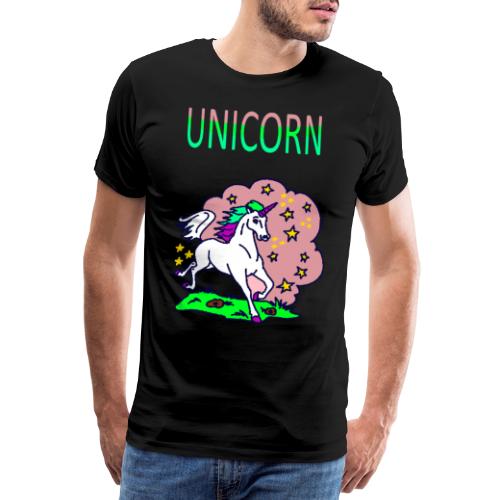 Einhorn unicorn - Männer Premium T-Shirt