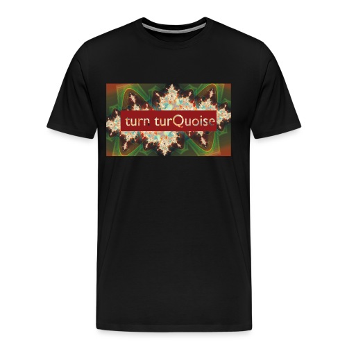 turn turQuoise Logo 2 - Männer Premium T-Shirt