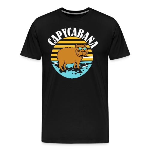 Capycabana Capybara Chinchilla Wasserschwein - Männer Premium T-Shirt