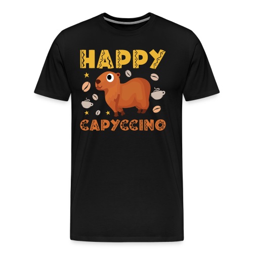 Happy Capyccino Wasserschwein Chinchilla Kinder - Männer Premium T-Shirt