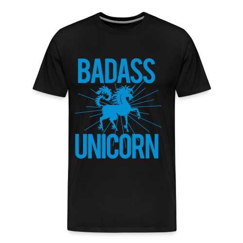 Badass Unicorn - Men's Premium T-Shirt