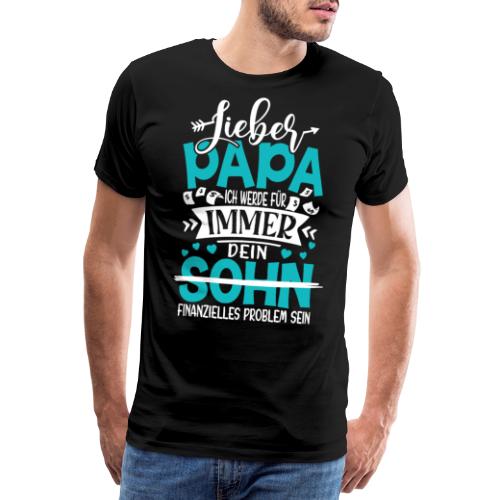 Lieber Papa Sohn - Männer Premium T-Shirt
